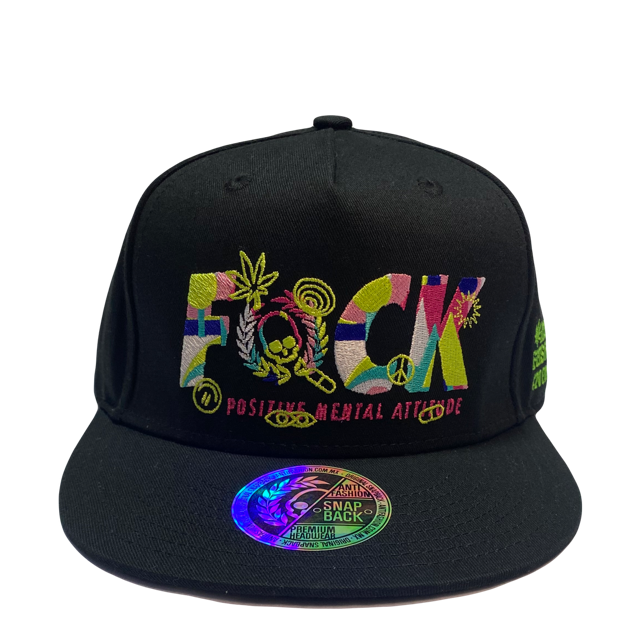Gorra Antifashion Fuck Black SnapBack