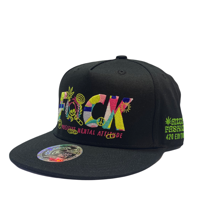 Gorra Antifashion Fuck Black SnapBack