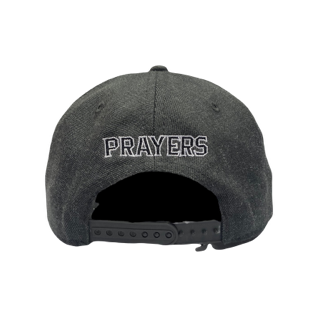 Gorra Prayers Pray Cat Grey SnapBack