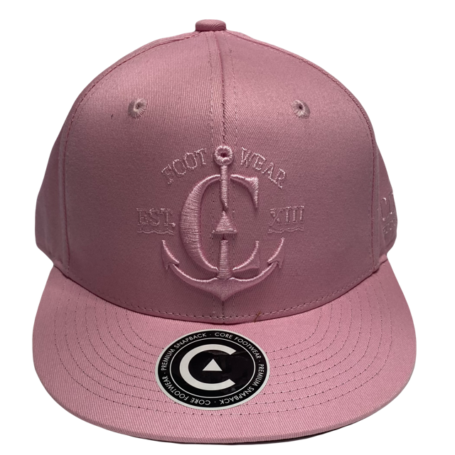 Gorra CORE Premium SnapBack Anchor Pink