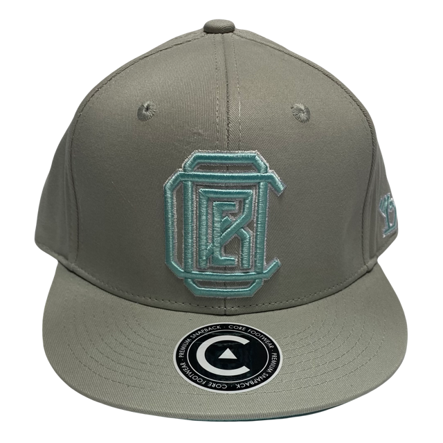 Gorra CORE Premium SnapBack Monograma Silver