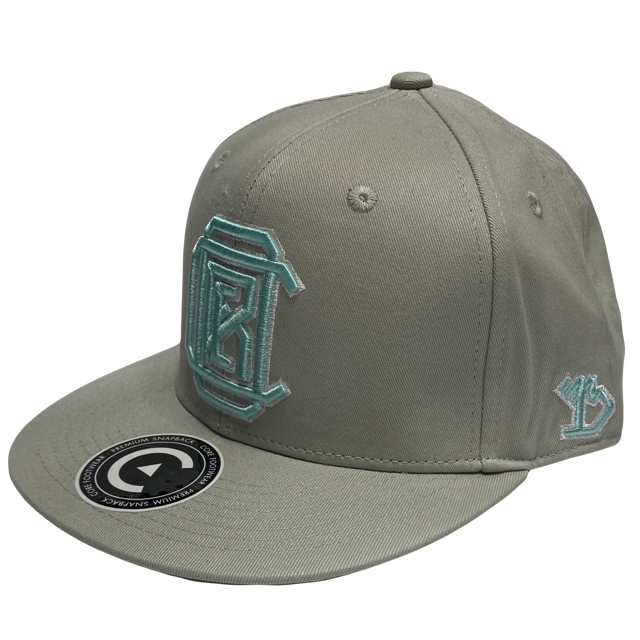 Gorra CORE Premium SnapBack Monograma Silver