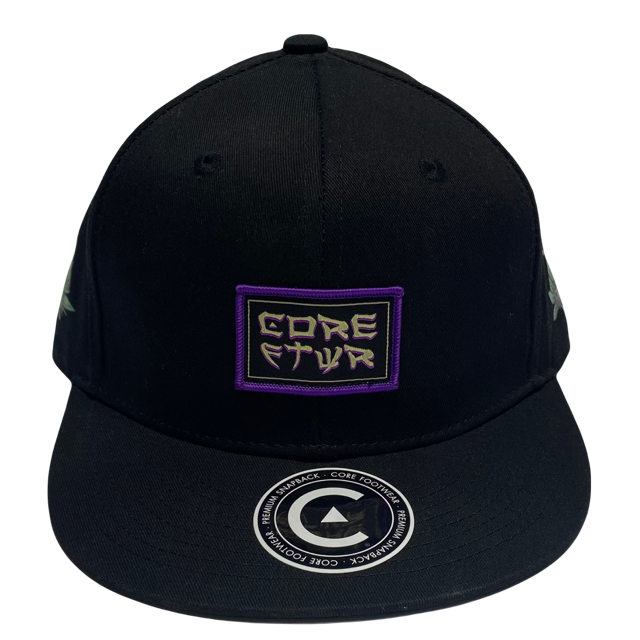 Gorra CORE Premium SnapBack Purple Kush Black