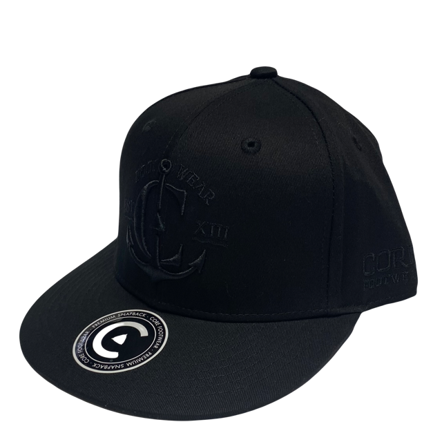 Gorra CORE Premium SnapBack Anchor Black