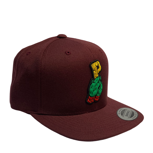 Gorra Prayers Pray Cat Wine Red SnapBack