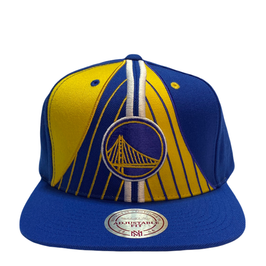 Gorra Mitchell & Ness Golden Estate Royal Yellow SnapBack