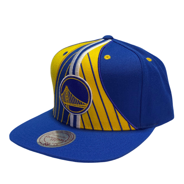 Gorra Mitchell & Ness Golden Estate Royal Yellow SnapBack