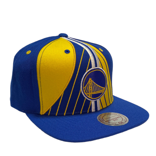 Gorra Mitchell & Ness Golden Estate Royal Yellow SnapBack