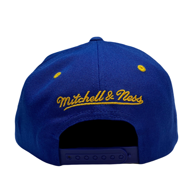 Gorra Mitchell & Ness Golden Estate Royal Yellow SnapBack