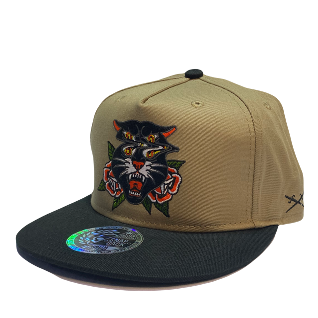 Gorra Antifashion Panther Tradicional Kaky Black SnapBack