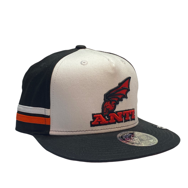 Gorra Antifashion Fast Bat White Black SnapBack