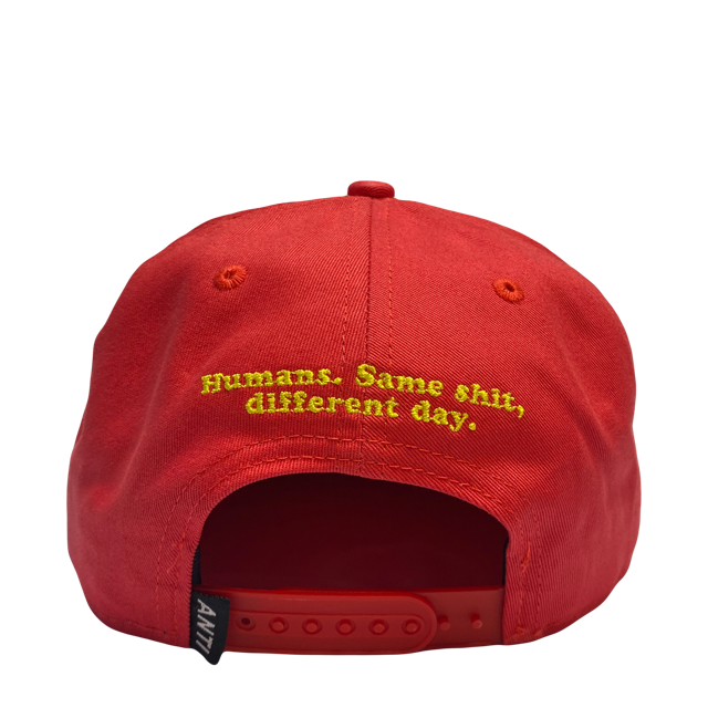 Gorra Antifashion Smile Shit Red SnapBAck