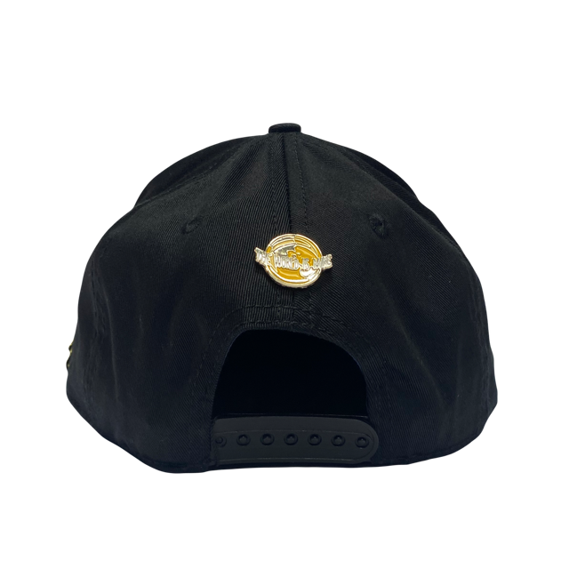 Gorra Cash Only Richy Gold Black Cotton SnapBack