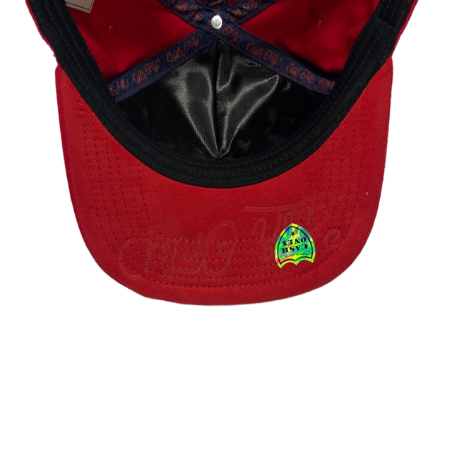 Gorra Cash Only Beard Red SnapBack