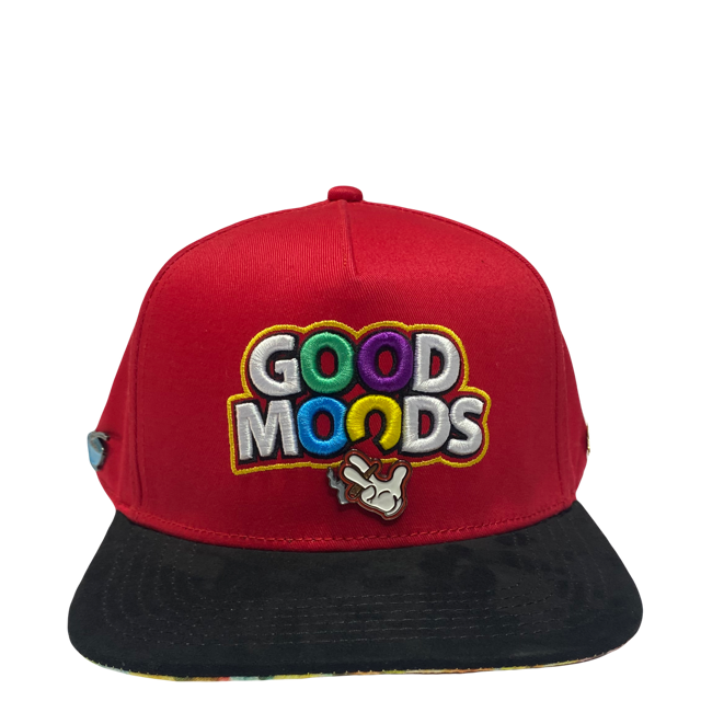 Gorra Cash Only SnapBack Mood Goods Red Cotton