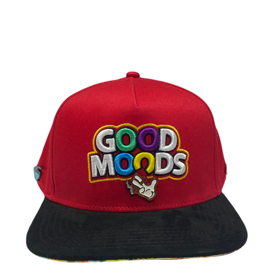 Gorra Cash Only SnapBack Mood Goods Red Cotton