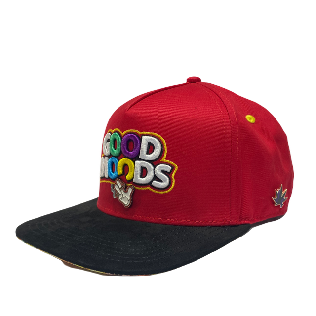 Gorra Cash Only SnapBack Mood Goods Red Cotton