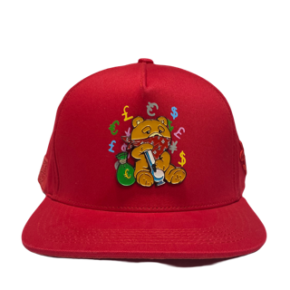 Gorra Cash Only Oso Red SnapBack