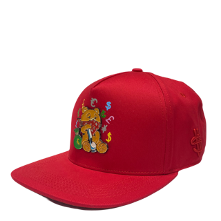 Gorra Cash Only Oso Red SnapBack