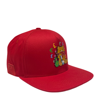 Gorra Cash Only Oso Red SnapBack