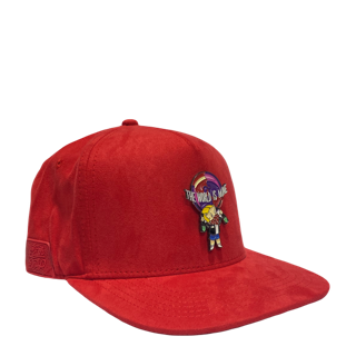 Gorra Cash Only Ricky World Red SnapBack