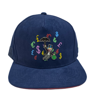 Gorra Cash Only Monopoly Blue SnapBack