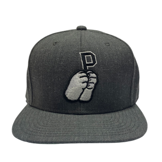 Gorra Prayers Pray Cat Grey SnapBack